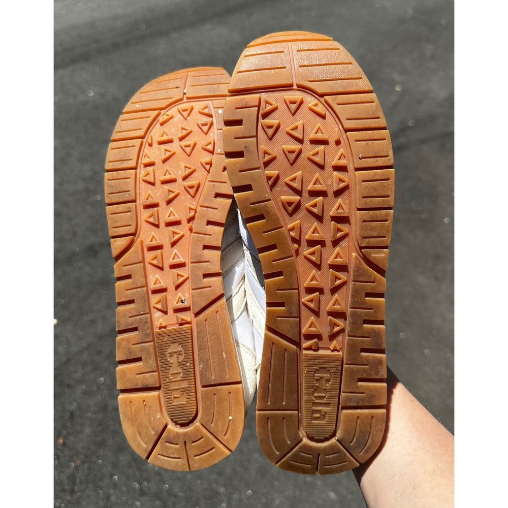 Gola for J.Crew Daytona Women's Retro Jogger Sneakers White Tan Suede Size 9 - Picture 5 of 6